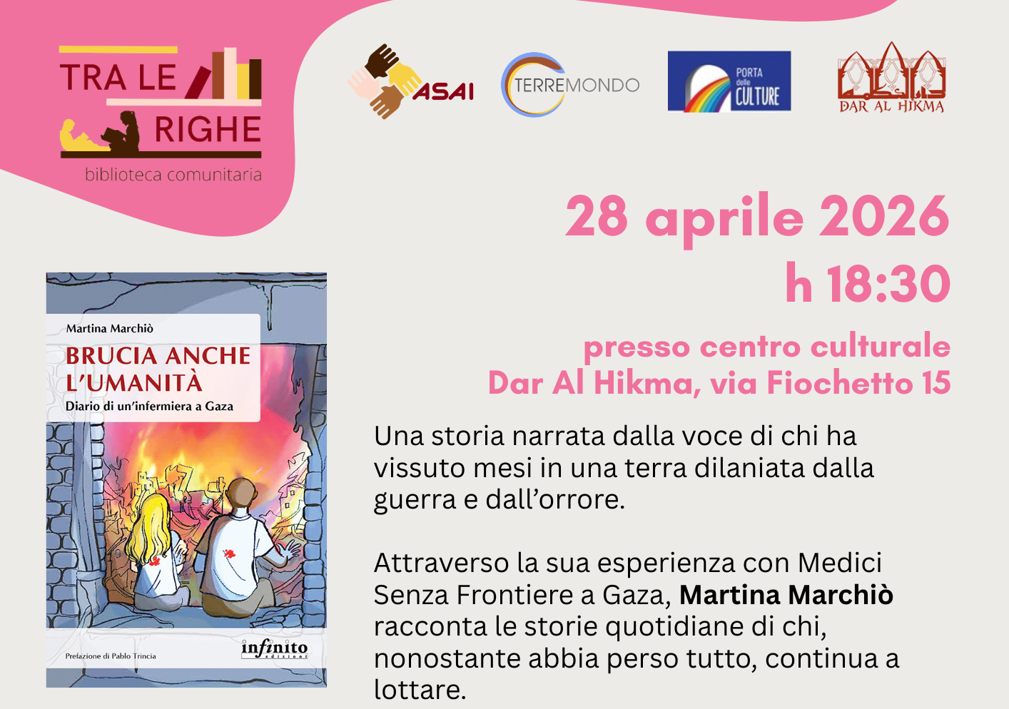 volantino Tra le righe